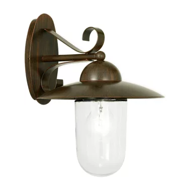 EGLO 83589 Kültéri fali E27 1*60W magasság: 31cm antik-barna Milton