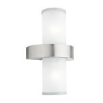   EGLO 86541 Kültéri fali 2x60W E27 nemesacél/ezüst Beverly