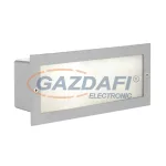   EGLO 88008 Kültéri falba építhető E27 1*60W 10,1*24,3cm ezüst Zimba