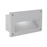   EGLO 88575 Kültéri Beépíthető fali E14 1*60W magasság:12,7cm, szélesség:22,7cm ezüst Zimba