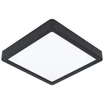 EGLO 900109 LED CCTmennyIP44 21x21cm feketeFUEVA-Z