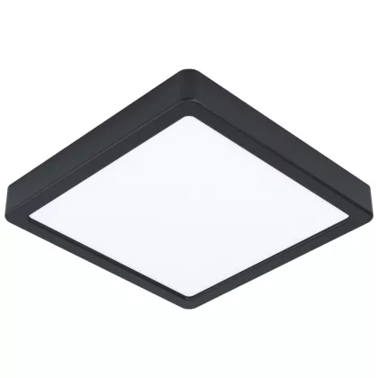 EGLO 900109 LED CCTmennyIP44 21x21cm feketeFUEVA-Z