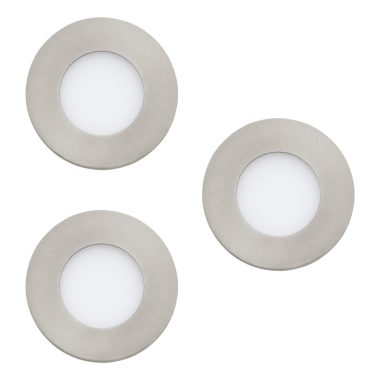 EGLO 900111 LED-CCT-beép 3X2,8W8,6cm nikkelFUEVA-Z