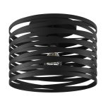 EGLO 900164 Mennyezeti lámpa 1xE27 fekete Cremella