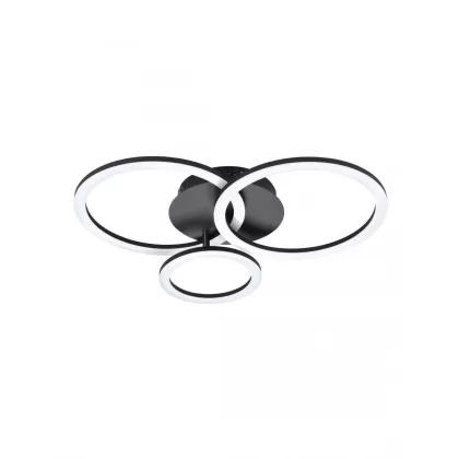   EGLO 900321 LED-ZIG-CCT mennyezeti lámpa 545X445 fekete/fehér Parrapos-Z