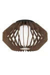 EGLO 900385 mennyezeti lámpa 1xE27 fek./barna/feh Rusticaria