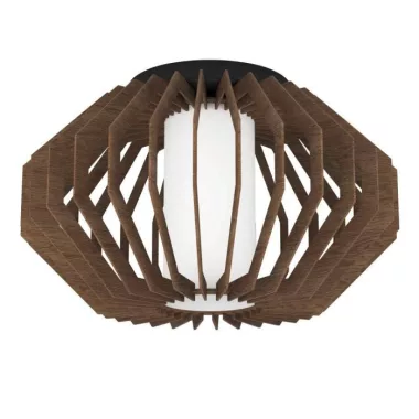 EGLO 900385 mennyezeti lámpa 1xE27 fek./barna/feh Rusticaria