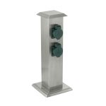   EGLO 90748 Kerti csatlakozó oszlop mag:40cm nemes acél Park 4