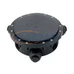   EGLO 91206 Kültéri földbe süllyeszthető 3 bemenetes elosztó fekete műanyag IP68