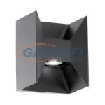   EGLO 93319 Kültéri LED fali 2x2,5W 360lm 14*18*10,5cm alumínium öntvény antracit IP44 Morino