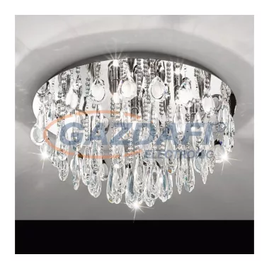 EGLO 93413 Kristály mennyezeti G9 7x33W 58cm Calaonda