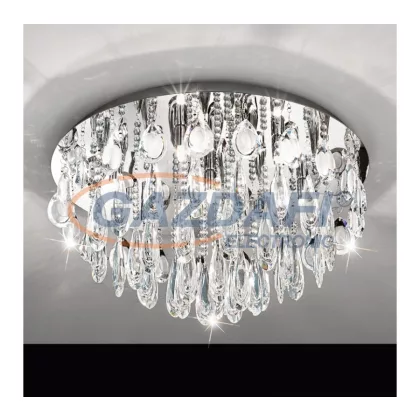 EGLO 93413 Kristály mennyezeti G9 7x33W 58cm Calaonda