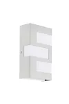 EGLO 94086 LED-es kültéri fali 3x2,5W IP44 nemes acél/fehér Ralora