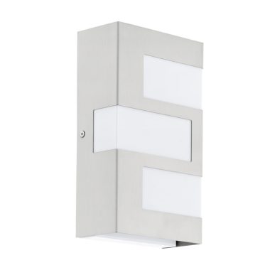 EGLO 94086 LED-es kültéri fali 3x2,5W IP44 nemes acél/fehér Ralora