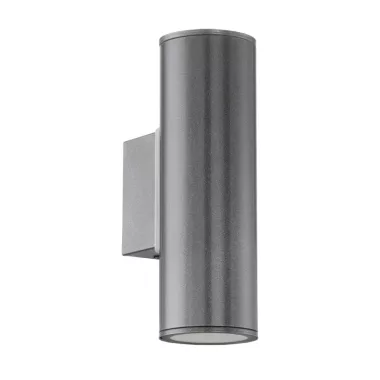 EGLO 94103 LED-es kültéri fali GU10 2x3W IP44 antracit Riga