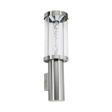 EGLO 94127 LED-es kültéri fali GU10 1x3W+1x3,7W IP44 nemes acél TronoStick