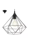EGLO 94188 függeszték E27 60W 32,5cm fekete Tarbes