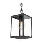   EGLO 94788 Kültéri függeszték E27 1x60W fekete/üveg Alamonte1