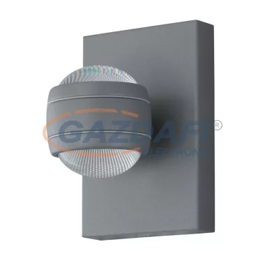 EGLO 94796 Kültéri LED-es fali 2x3,7W ezüst Sesimba