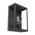 EGLO 94831 Kültéri fali E27 1x60W fekete/üveg Alamonte1