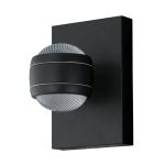 EGLO 94848 Kültéri LED-es fali 2x3,7W fekete Sesimba
