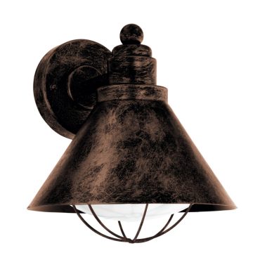 EGLO 94858 Kültéri fali E27 1x40W antikréz Barrosela