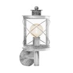 EGLO 94865 Kültéri fali E27 1x60W antik ezüst Hilburn1