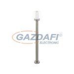   EGLO 95019 Kültéri álló E27 1x40W IP44 100cm nemesacél/fehér Poliento