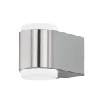   EGLO 95079 LED-es kültéri fali 2x3W 500lm nemes acél Briones