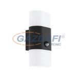 EGLO 97314 Kültéri LED fali 2x6W szenzor antracit Favria1