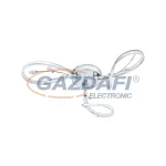 EGLO 97486 LED mennyezeti 3x6,6W króm/kristály Vallemare