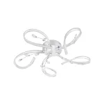 EGLO 97487 LED mennyezeti 5x6,6W króm/kristály Vallemare