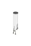 EGLO 97606 függeszték GU10 LED 5x5W fekete/arany Cortaderas EGLO 97606 függeszték GU10 LED 5x5W fekete/arany Cortaderas