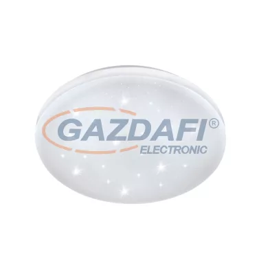EGLO 97878 LED mennyezeti 17,3W 33cm fehér/kristály Frania-S