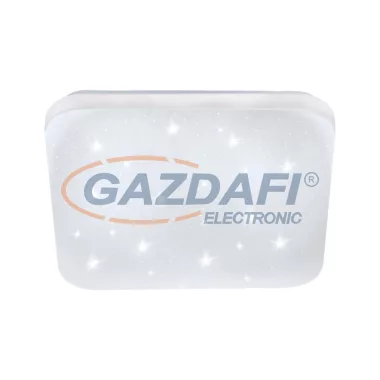 EGLO 97881 LED mennyezeti 11,5W 28x28cm fehér/kristály Frania-S