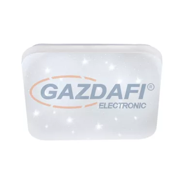 EGLO 97882 LED mennyezeti 17,3W 33x33cm fehér/kristály Frania-S
