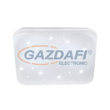   EGLO 97883 LED mennyezeti 33,5W 43x43cm fehér/kristály Frania-S