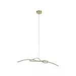   EGLO 97938 LED függeszték 16W matt nikkel/fehér Novafeltria