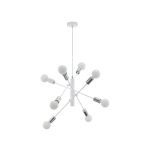 EGLO 98017 függeszték E27 8x60W fehér/króm Gradoli