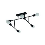 EGLO 98034 mennyezeti E27 6x40W fekete Belsiana