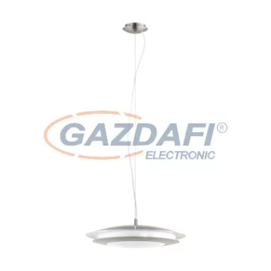 EGLO 98044 LED függeszték 27W /mattnikkel/fehér Moneva-C