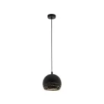 EGLO 98071 Függeszték E27 40W fekete/arany Camastra
