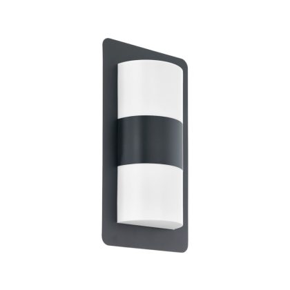   EGLO 98086 LED kültéri fali lámpa E27 2x10W antracit/fehér Cistierna