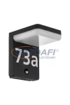 EGLO 98092 LED kültéri fali lámpa 11W antracit/fehér mozgásérzékelős Amarosi