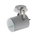 EGLO 98138 Fali lámpa E27 10W mattnikkel/szürke Villabate