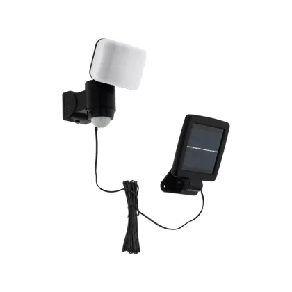   EGLO 98195 Szolár LED kültéri fali lámpa 5, 4W mozgásérzékelős fekete Casabas
