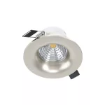   EGLO 98246 LED süllyesztett spot lámpa 6W 4000K 8, 8cm fix nikkel SALICETO