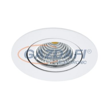 EGLO 98301 LED süllyesztett spot lámpa 6W 2700K 380Lm 8, 8cm fehér Saliceto