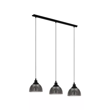 EGLO 98384 Függeszték E27 3x60W fekete Beleser