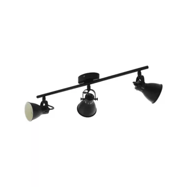 EGLO 98399 LED fali/mennyezeti lámpa GU10 3x3,3W fekete Seras